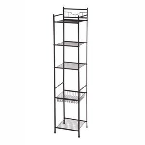 Bathroom storage 5 tower shelf